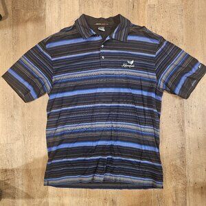 Nike FIT DRI Tiger Woods Collection Kaanapali Golf Course Golf Polo L LARGE